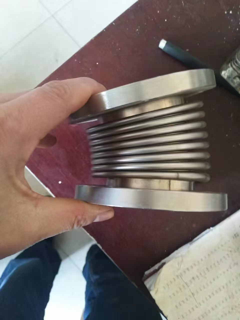 AISI304不锈钢管道补偿器 伸缩节 波纹管 不锈钢软管