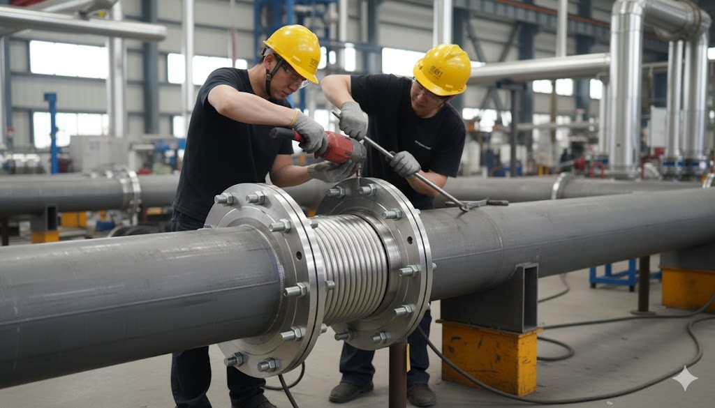 DN200不锈钢波纹管 耐腐蚀补偿器