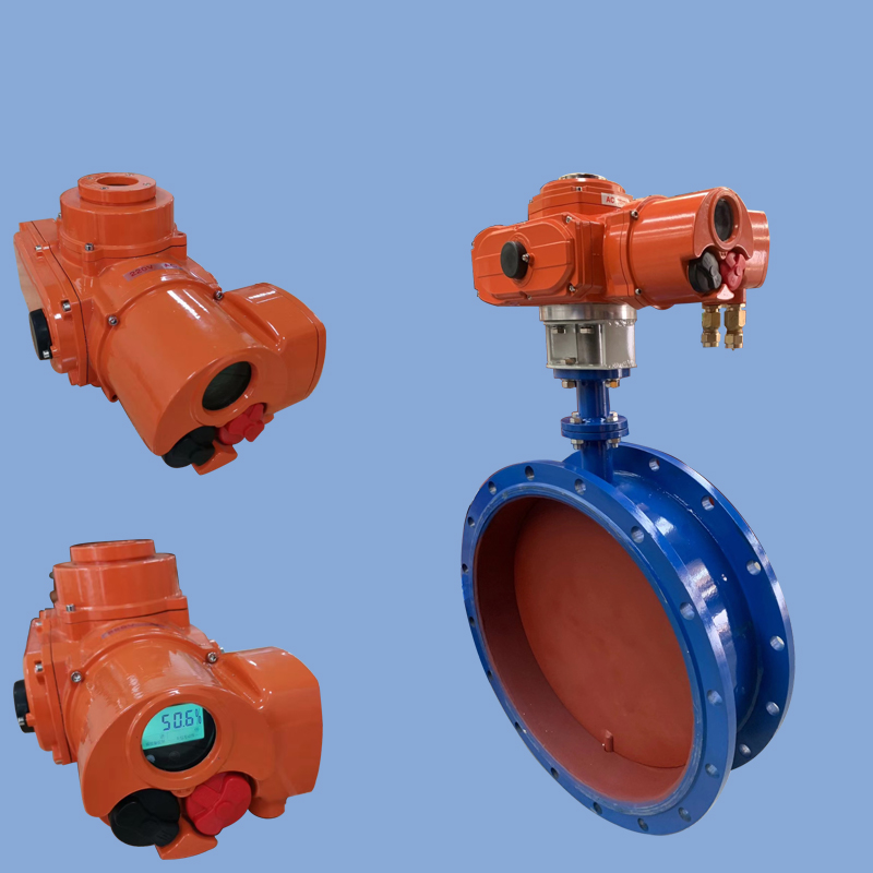 Electric Valve Actuator Power Supply Standard Type Designed Specifically for Butterfly Valves