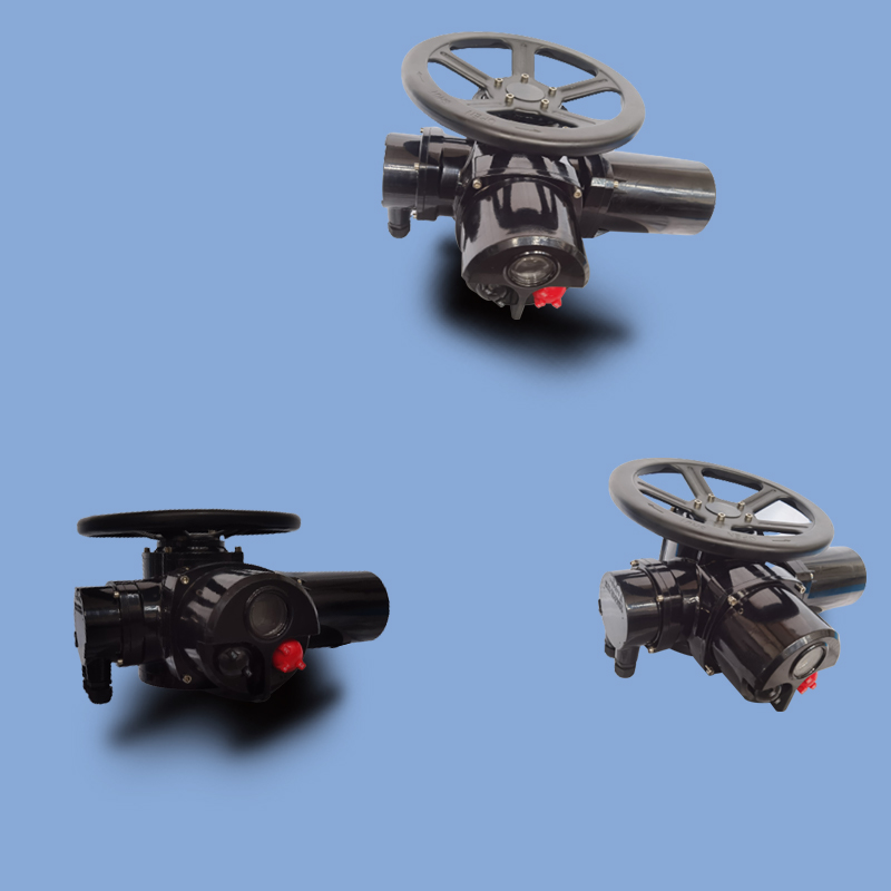 DZW 380V 4-20mA Rotating Electric Actuator Automation Device with Power off Protection