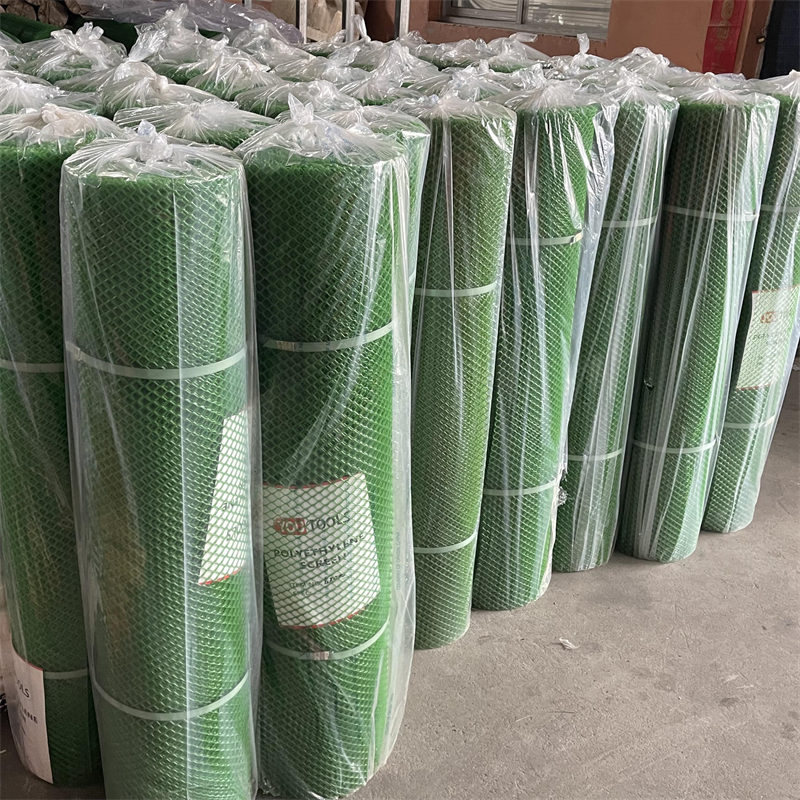 Green Color Plastic Mesh 1.2 X 15 M