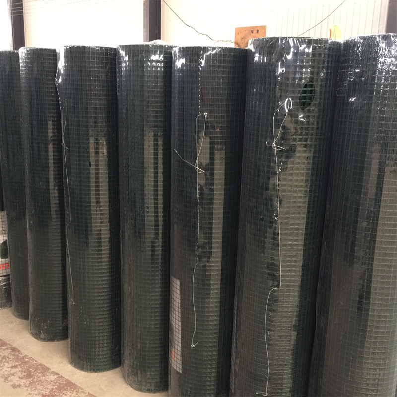 PVC Weld Mesh For Garden Zone/Yard 1/2inch * 1/2inch * 1.2m * 15m * 1.3mm