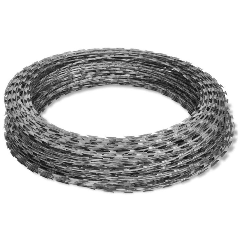 BTO-22 304 Stainless Steel Razor Barbed Wire 500MM