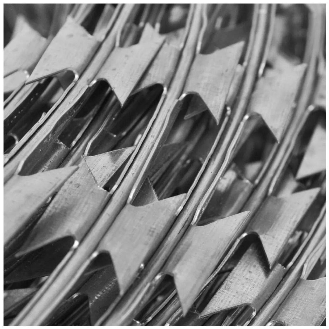BTO-22 Hot Dip Galvanized Concertina Wire 980MM X 10KG