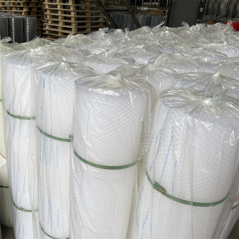 White Color HDPE plastic net/plastic mesh/plastic net for turf reinforcement 1.2 X 15 M