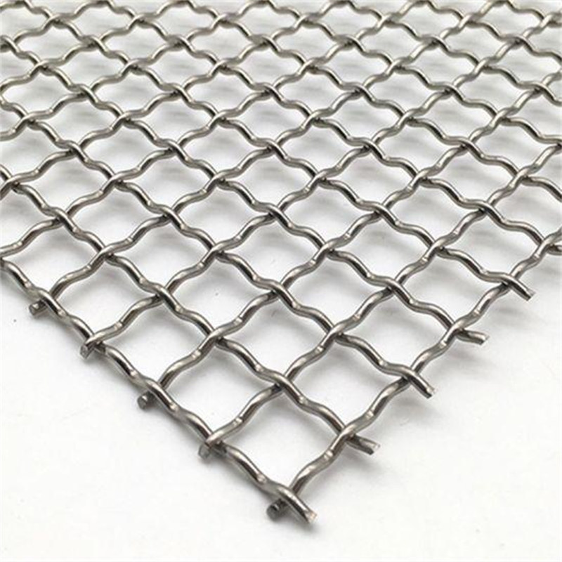 Factory Price GI Woven Crimped Wire Mesh 5X5MM,1X20M