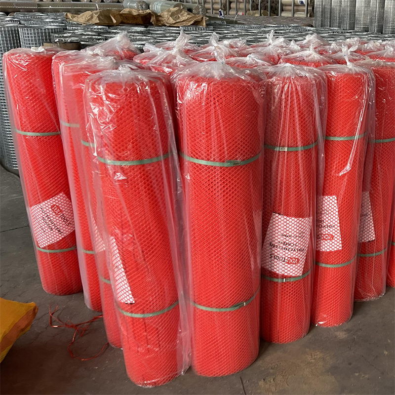 Superior Quality Red Color Hexagonal HDPE Plastic Flat Net 1.2 X 15 M