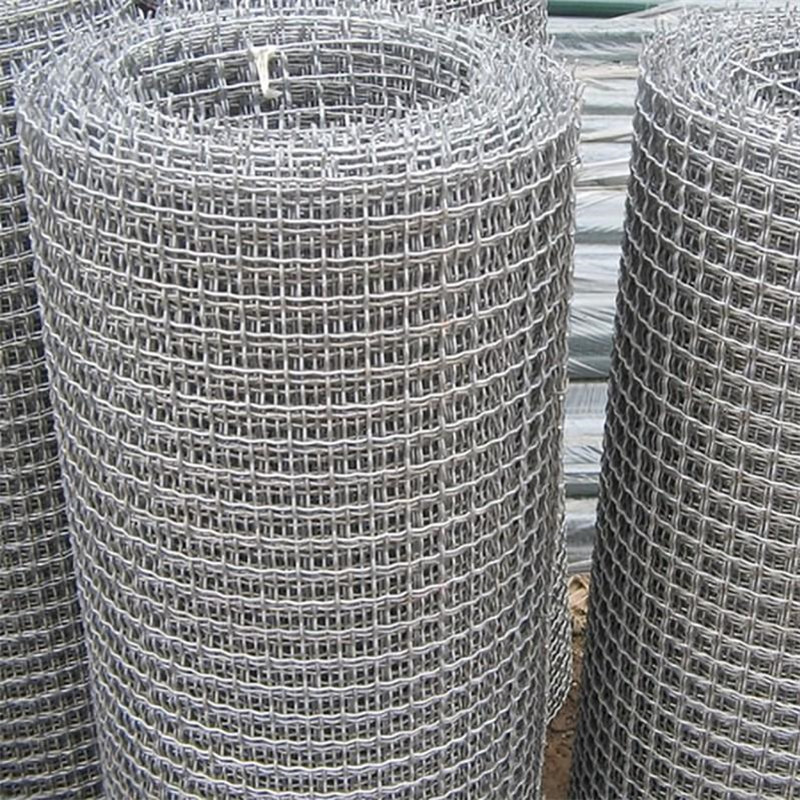 GI Crimped Wire Mesh 8mm * 8mm * 1m * 20m 