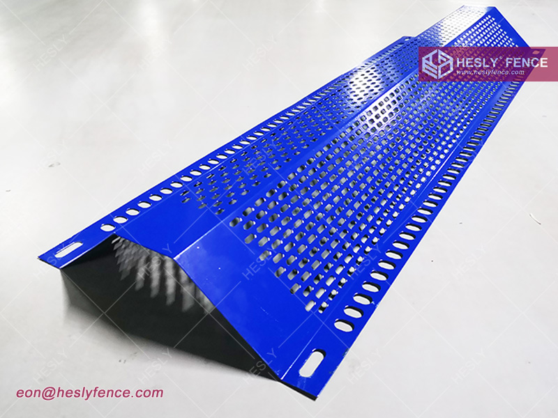 30% Opening Ratio Wind Break Fence perforated metal - HeslyFence_China