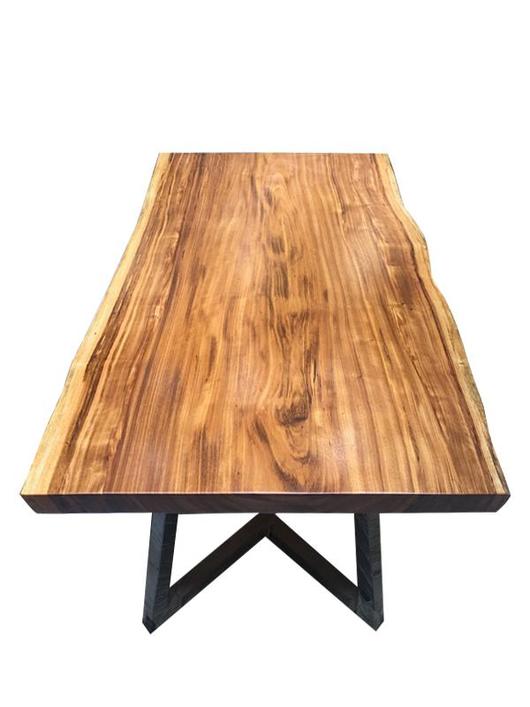 Exotic Live-Edge Table Top
