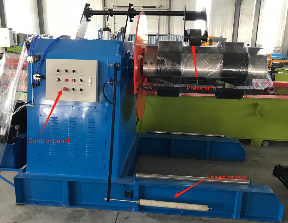 IBR Trapezoid Roofing Sheet Roll Forming machine