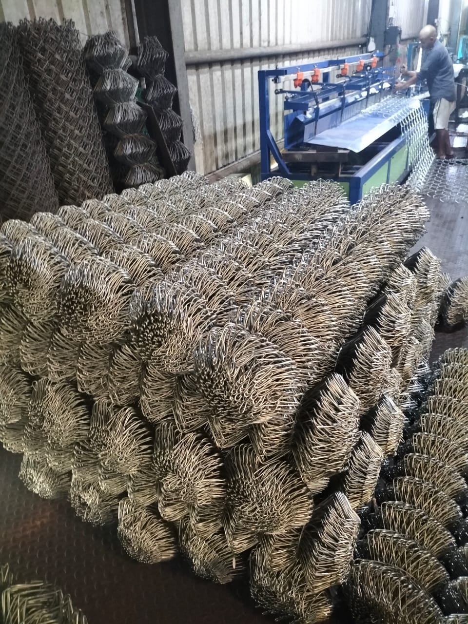 Galvanized Chain-link Fence